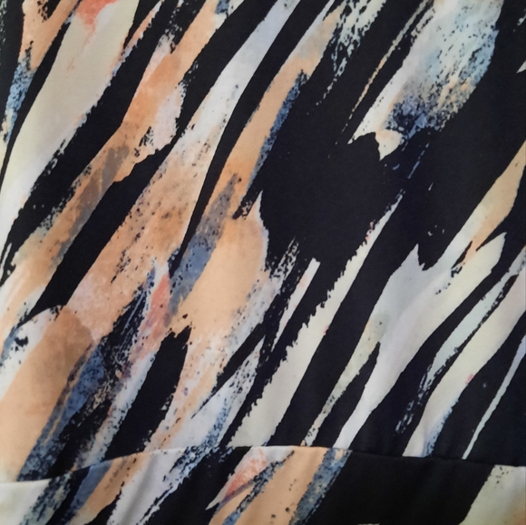 Funky Colored Summer Dress Size Medium - Picture 2 of 5